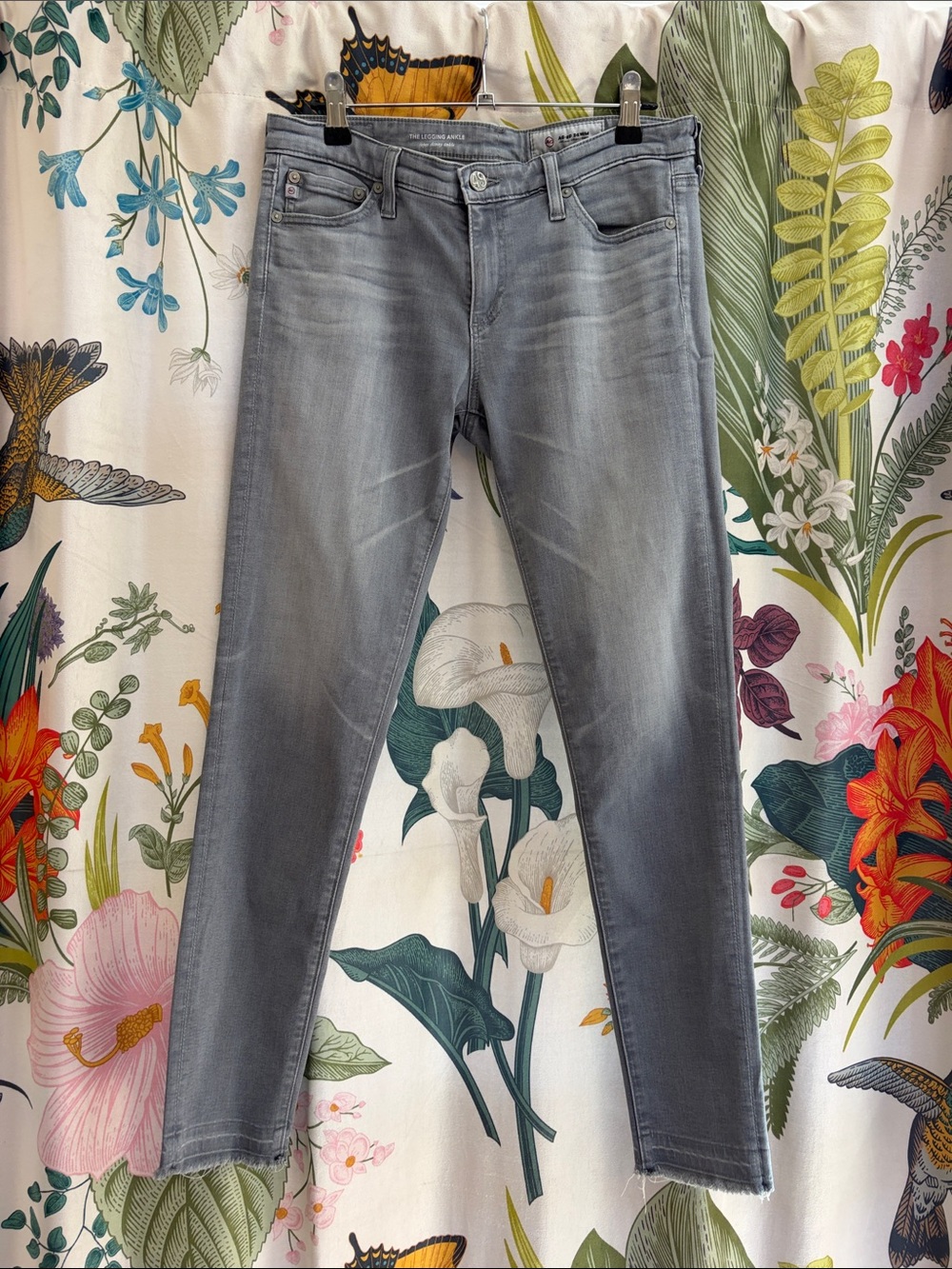 AG The Legging Ankle Gray Women’s Stretch Jeans